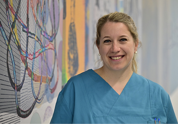 Dr. Sylvia Reuter, Fachärztin für Kinderheilkunde und Jugendmedizin am MVZ Pädiatrie in Heidenheim