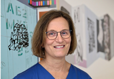 Heike Mutzhaus, Pflegeberaterin am Klinikum Heidenheim