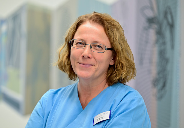 Maria Drach, Pflegeberaterin am Klinikum Heidenheim