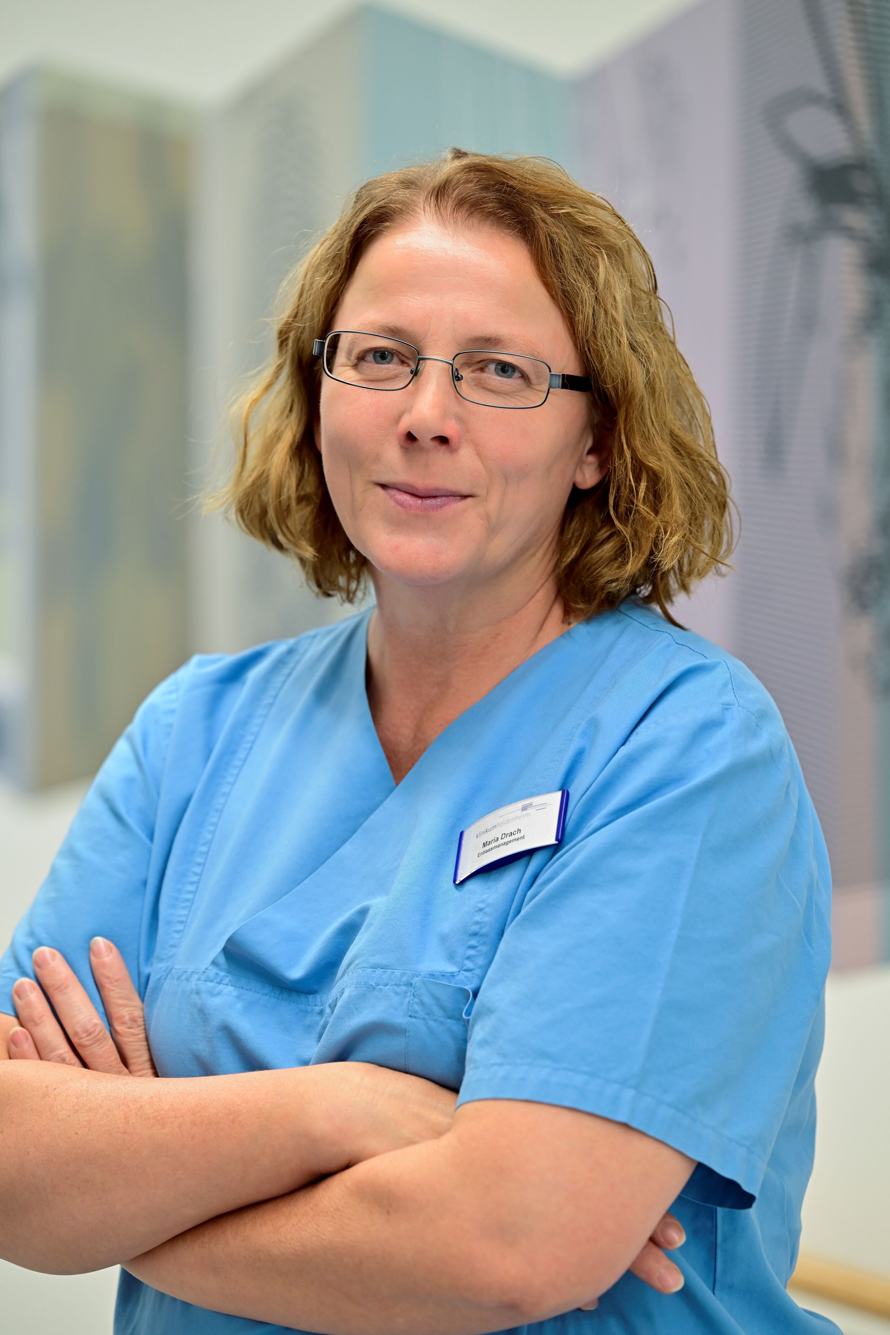 Maria Drach von der Pflegeberatung des Entlassmanagements